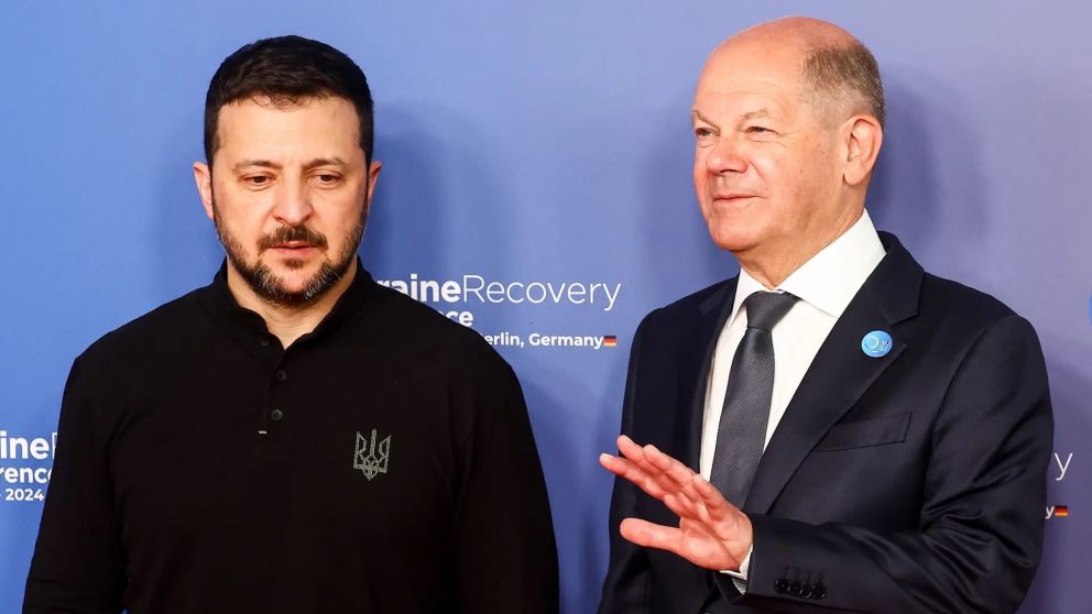 Zelensky y Scholz deber�n discutir el plan
