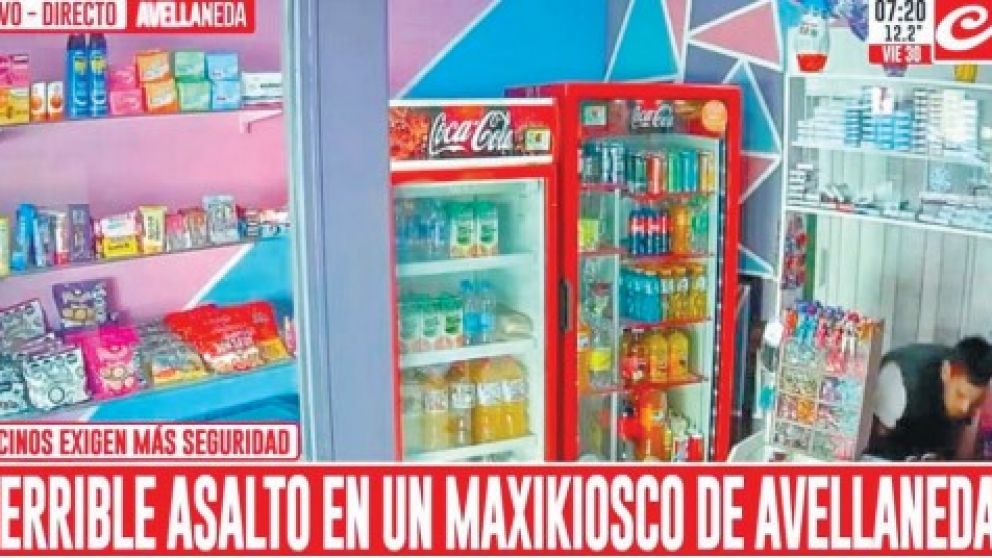 Un maxikiosco fue saqueado a pasos de la estaci�n