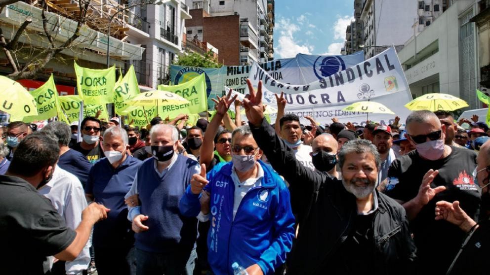 El titular de la Uocra Gerardo Martínez fustigó a los ex funcionarios de Vidal