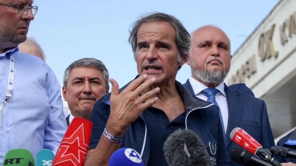 Grossi hizo una seria advertencia sobre la central de Kursk