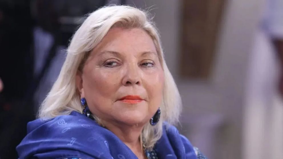 “Vivan los ricos, los Caputo y compañía", criticó Carrió