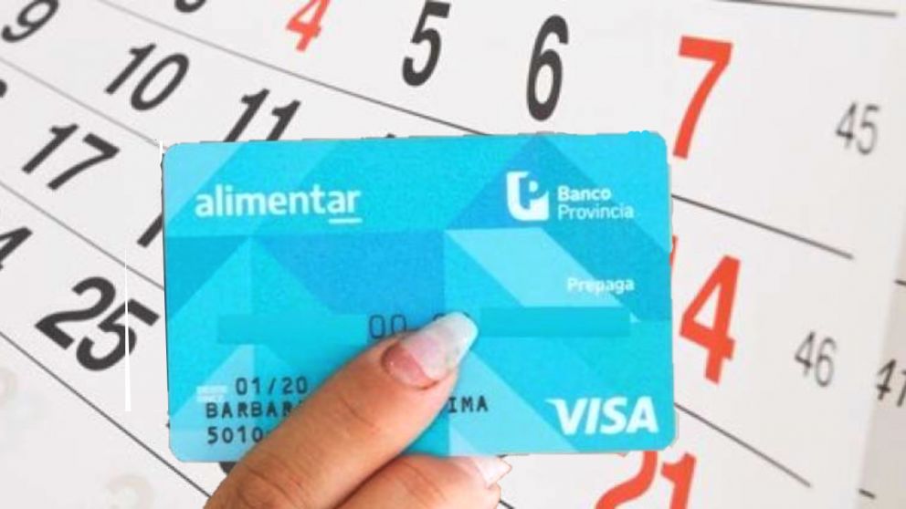 Tarjeta Alimentar diciembre 2022