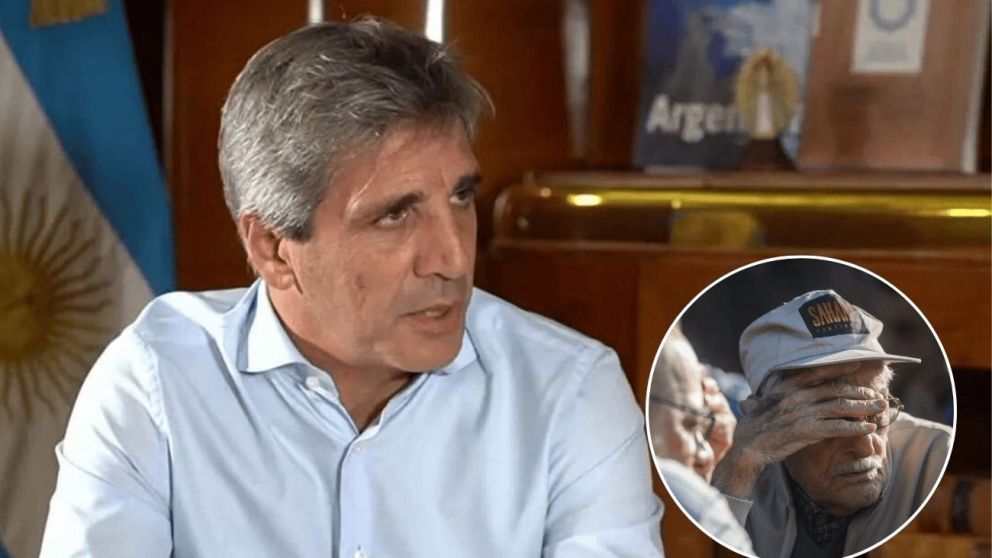 Mirá qué dijo Caputo sobre el nuevo aumento a jubilados