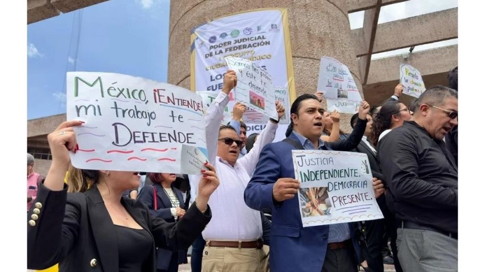 Las protestas se extienden en el poder judicial