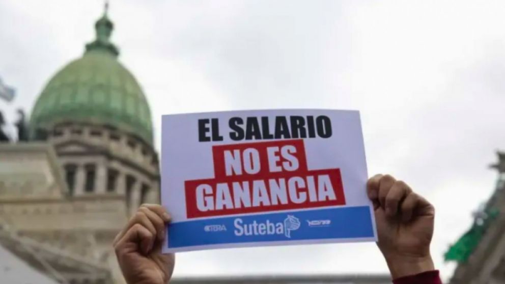 La Jusitica orden� la suspensi�n del Impuesto a las Ganancias
