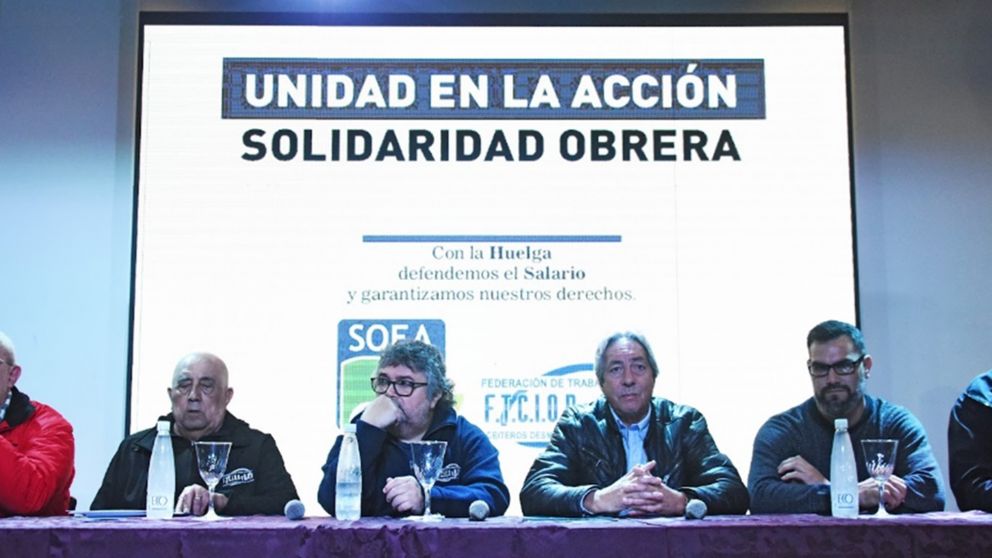La Federaci�n de Aceiteros y el Sindicato de San Lorenzo ratificaron su postura