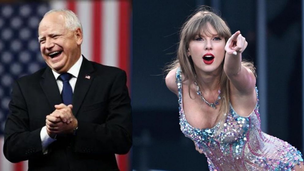 La venta de tickets, algo que enfurece a todos los swifties. Walz incluido