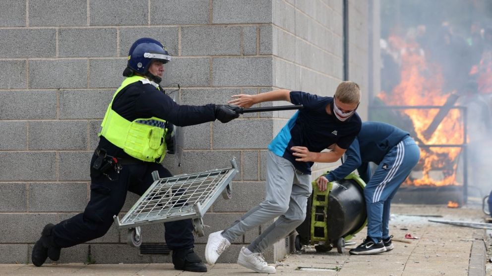 La ultraderecha es responsable de los disturbios