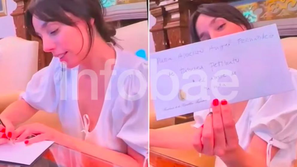 Nuevo video de Alberto Fernández y Tamara Pettinato