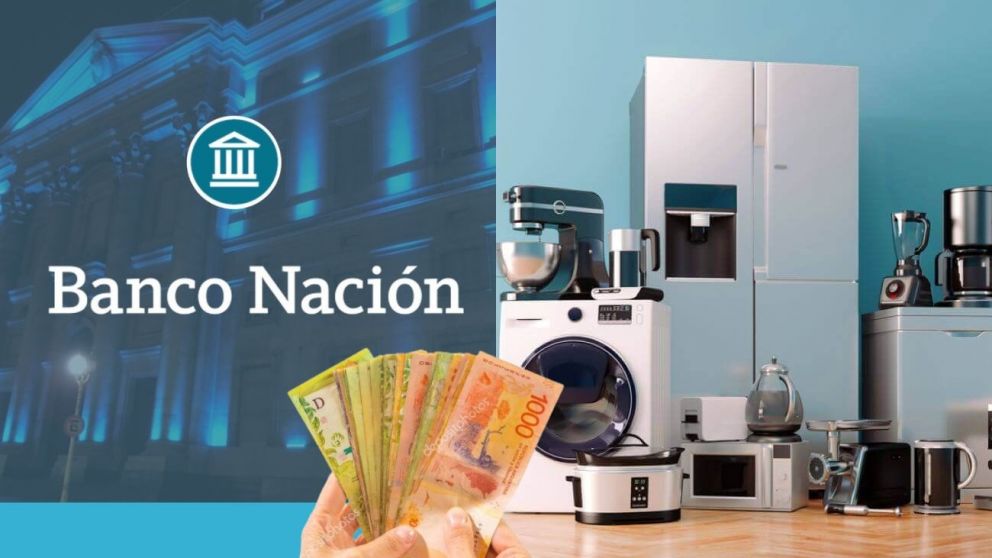 Mirá qué electrodomésticos podés adquirir con el nuevo crédito del Banco Nación