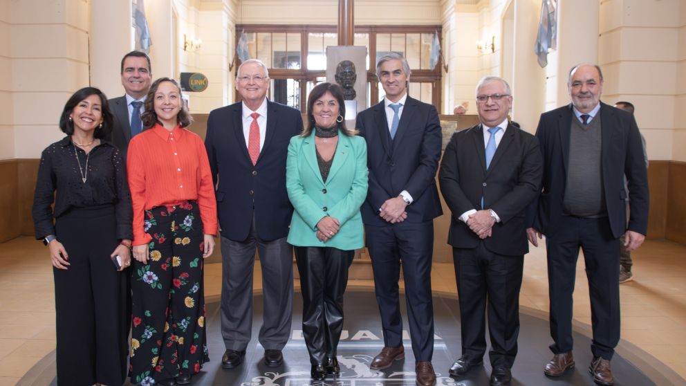 Eduardo Mallea recibió a sus pares de la región