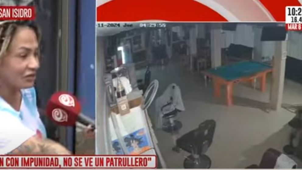 La due�a del gimnasio cont� detalles de la inseguridad