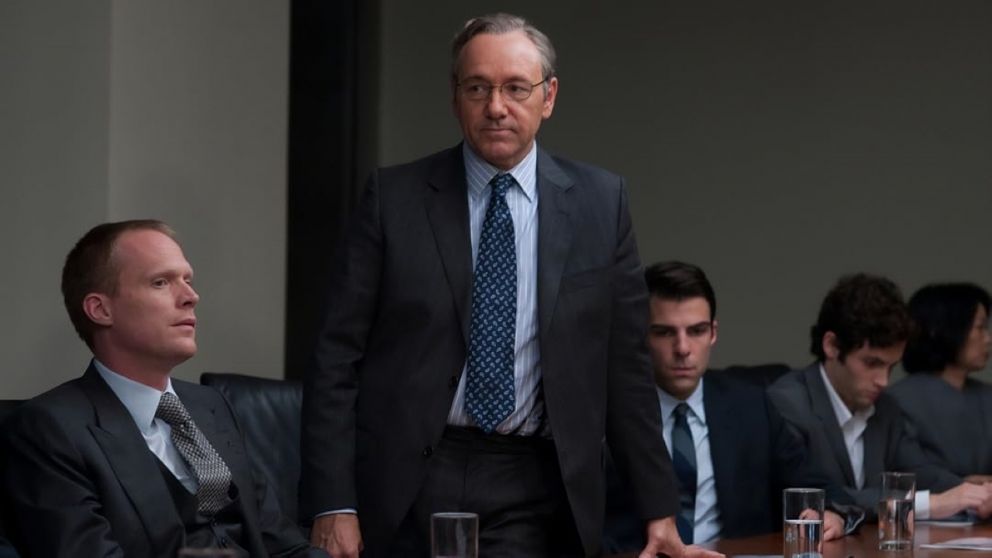 Kevin Spacey es uno de los protagonistas de El precio de la codicia (Margin Call)
