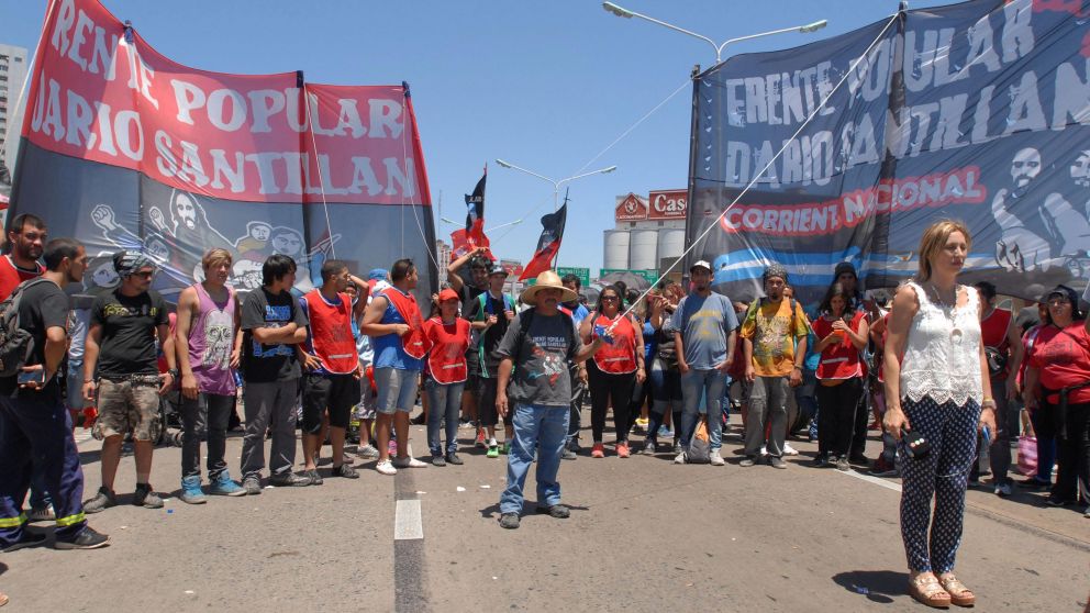 Protestas sociales contra Milei