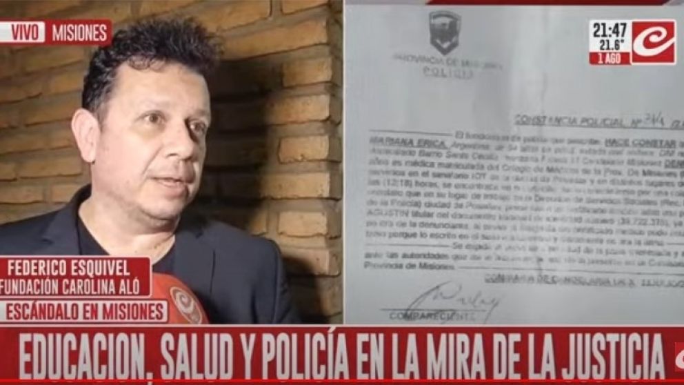 Federico Esquivel, de la Fundación Carolina Aló