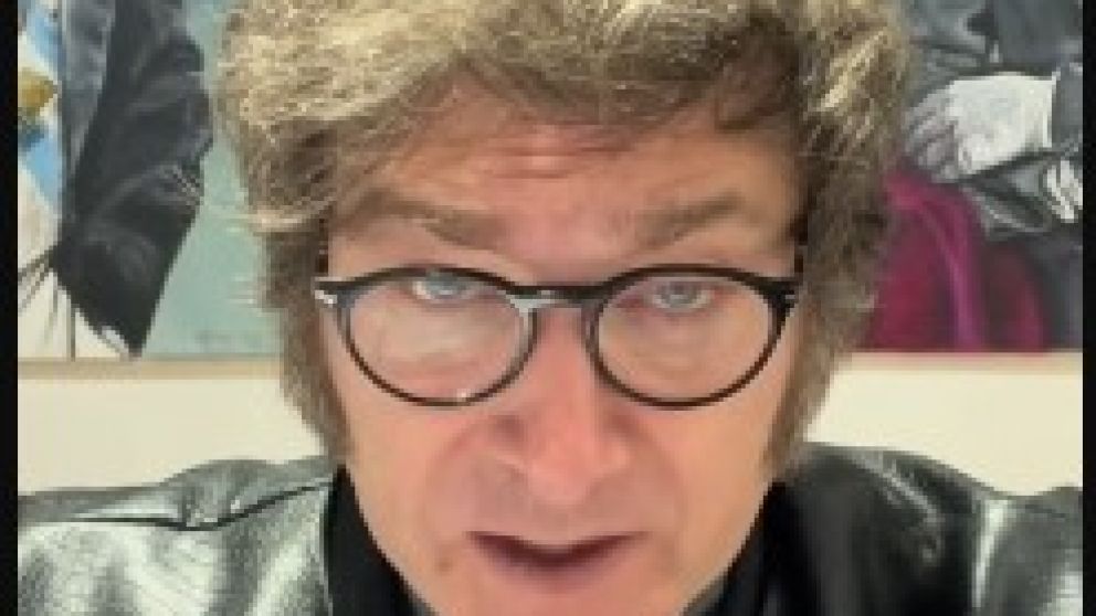 Javier Milei y un duro mensaje contra el gobierno de Venezuela