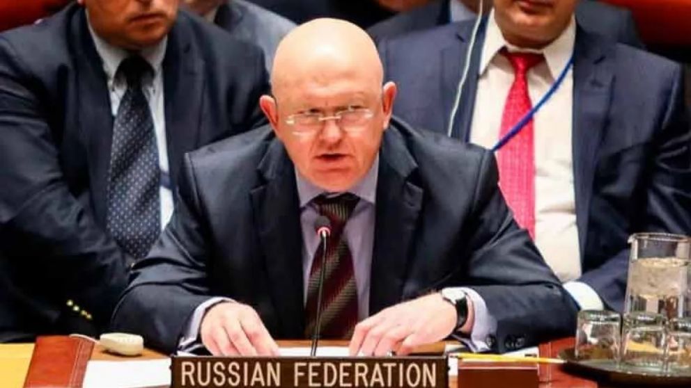 representante permanente de Rusia ante la ONU, Vasili Nebenzia