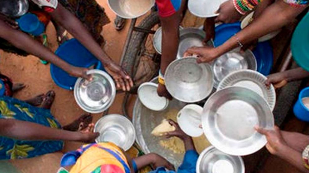El hambre afecta mucho más a los africanos