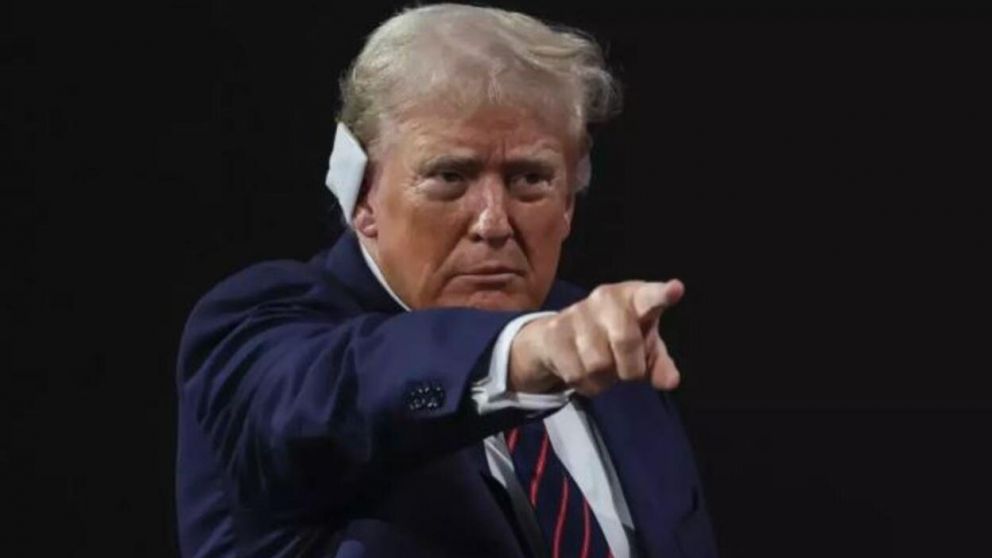 Trump aceptó el duelo con Harris