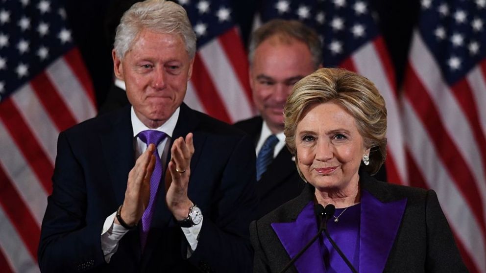 Bill y Hillary Clinton, a favor de la candidatura de Kamala Harris