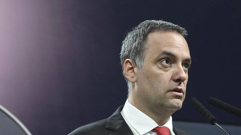 Conferencia de prensa de Manuel Adorni