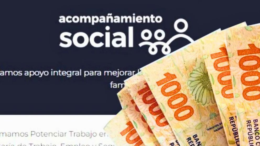 Cobran Acompañamiento Social ex titulares del Potenciar Trabajo que tengan más de 50 años