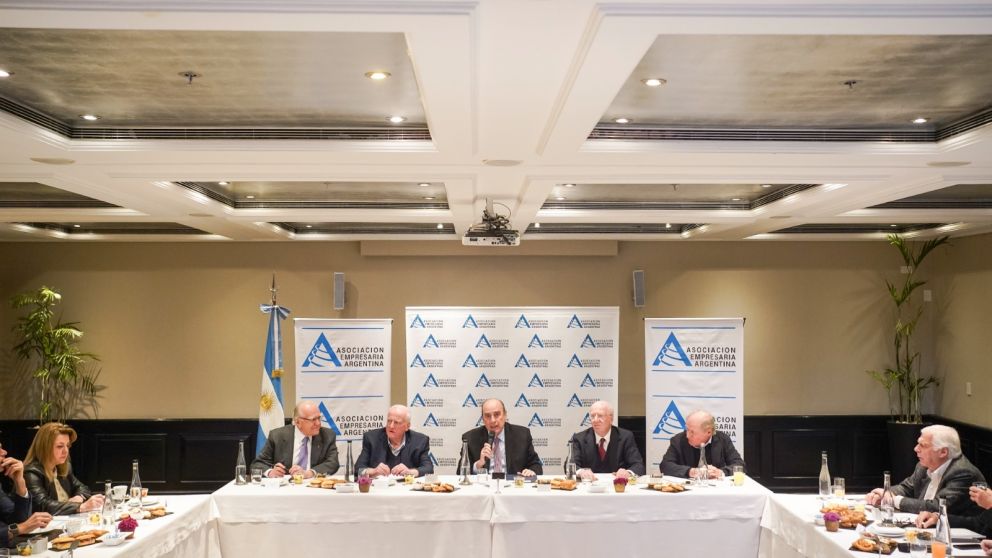 La Asociación Empresarial Argentina se reunió con Guillermo Francos
