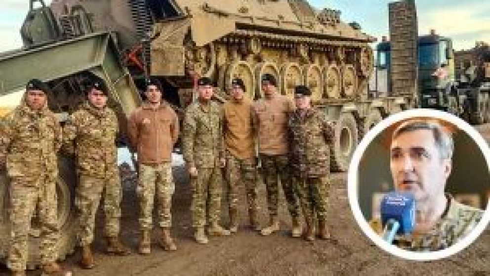 El coronel mayor Gustavo Sívori, jefe del Comando de Brigada Mecanizada XI, desplegó tropas, vehículos y helicopteros en ocho lugares de Santa Cruz para ayudar a ganaderos complicados por la nieve. Este martes se asentaban en Las Heras con varios insumos