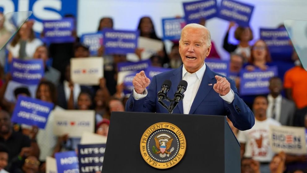 Biden remarcó que es "sólo tres años mayor que Trump"