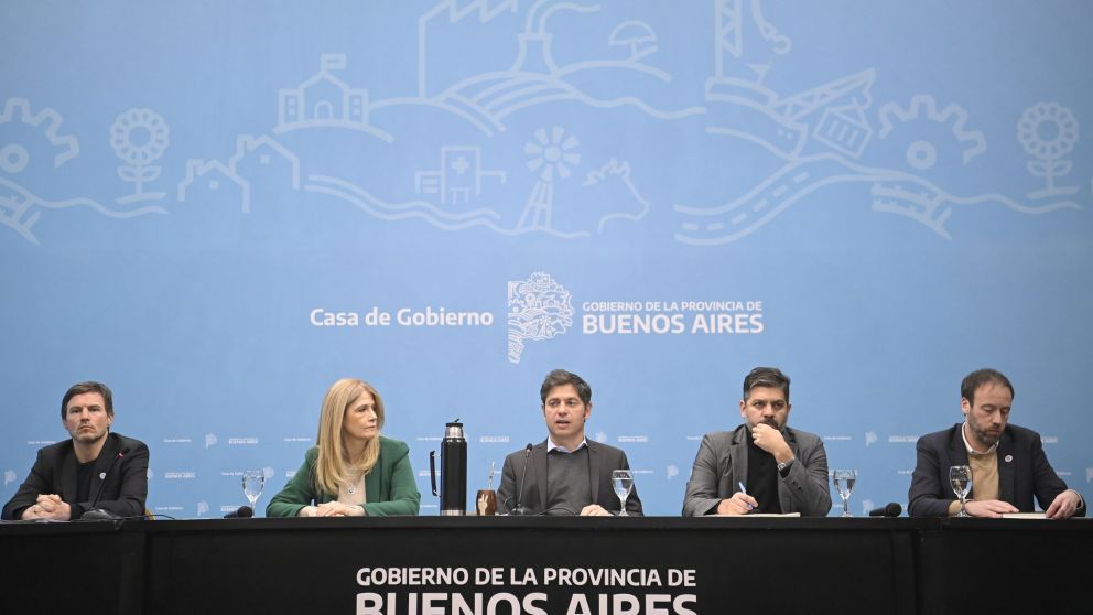 Kicillof pate� el tablero y anunci� la creaci�n de su propio RIGI en Provincia.