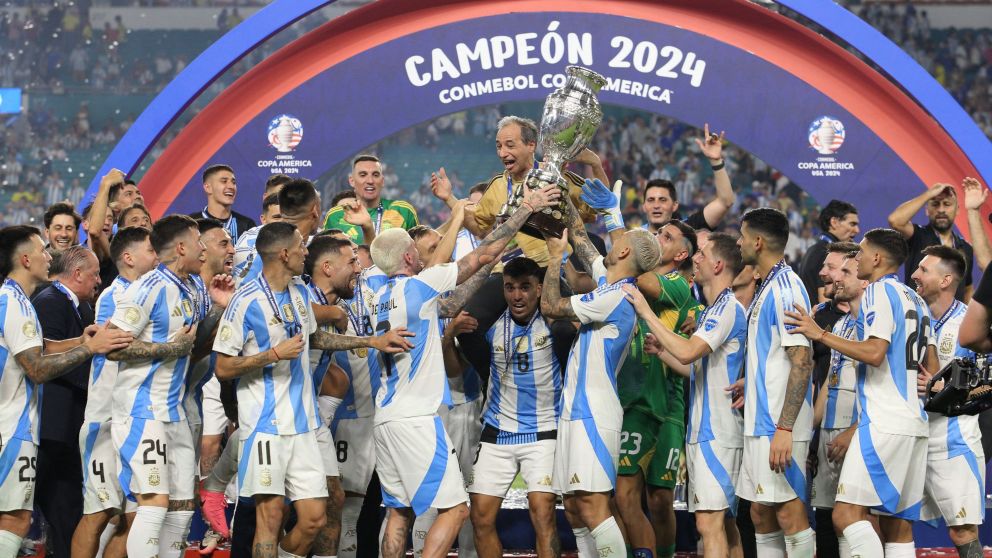 Argentina se convirtió en el Bicampeón de América
