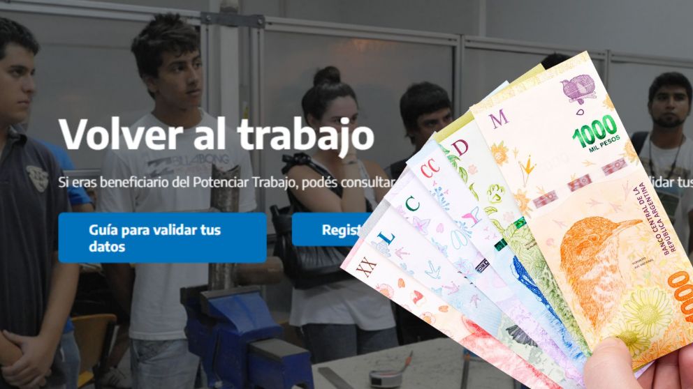 Atención Potenciar: el Gobierno confirmó la FECHA FINAL de cobro para VOLVER AL TRABAJO