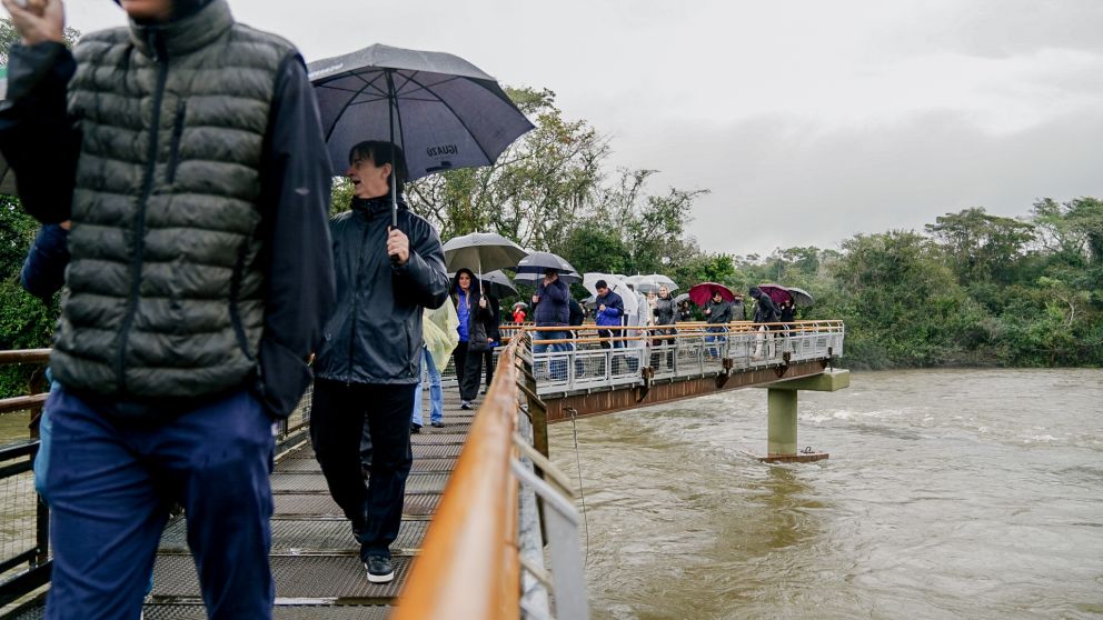 Cataratas del Iguazú: se postergó la reapertura del circuito Garganta del Diablo