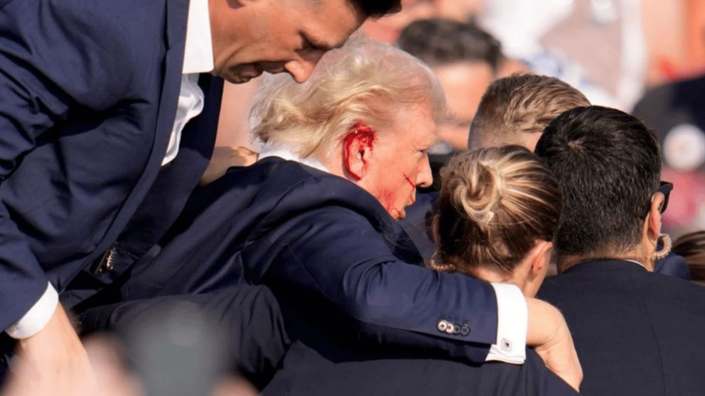 Abatieron al francotirador que le disparó a Donald Trump este sábado.