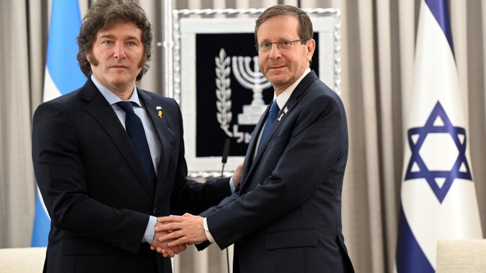 Nuevo apoyo de Milei a Israel