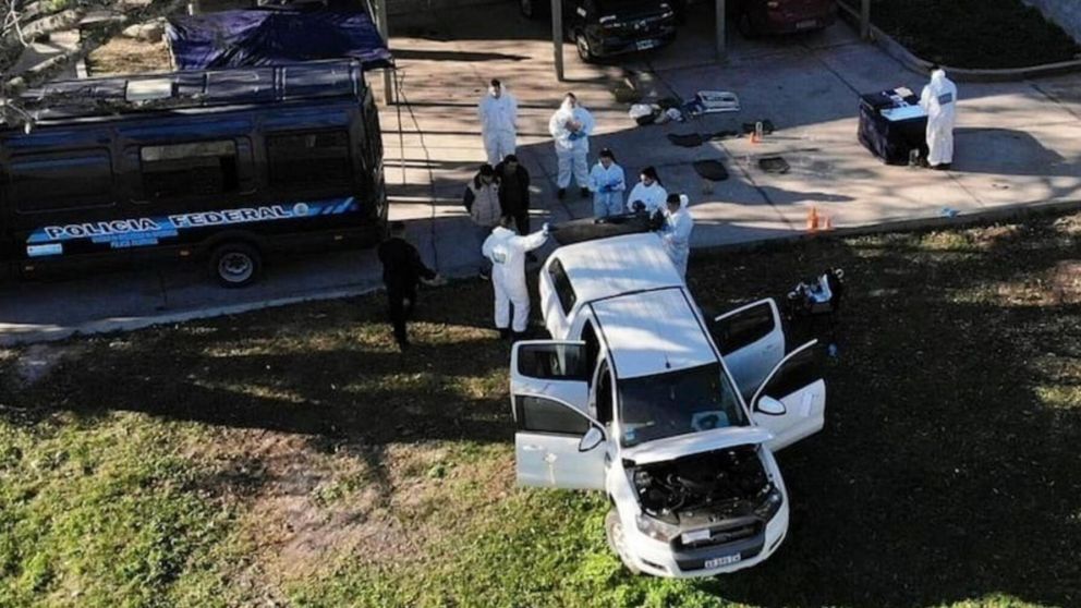 Los resultados de la pericia indicaron que había sangre humana en el guardabarros de la camioneta