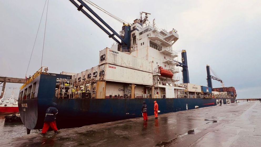 Terminal de contenedores de Mar del Plata suma nueva ruta y diversifica su carga