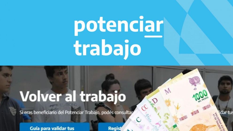 Cobros del Potenciar Trabajo