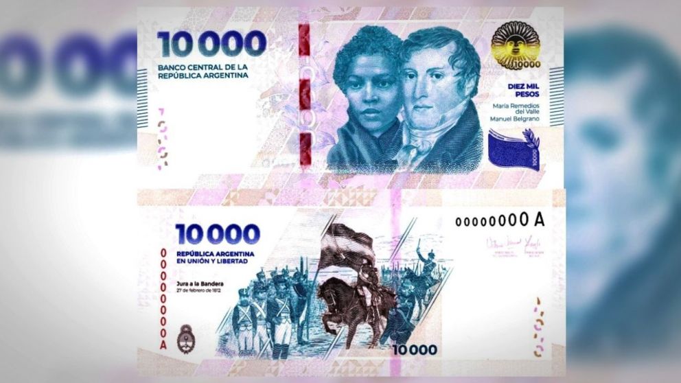 Mirá qué podés hacer si tenés uno de los nuevos billetes de $10.000