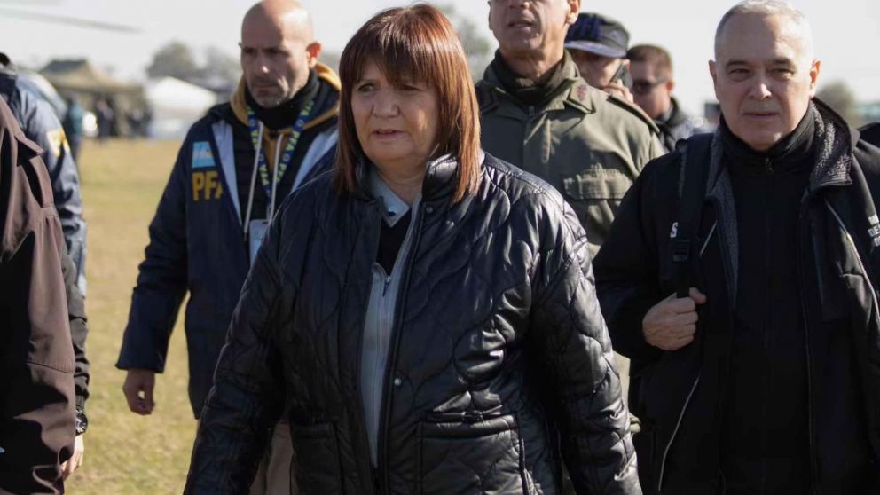 Desaparición de Loan: esto dijo Patricia Bullrich tras los nuevos rastrillajes en 9 de Julio.
