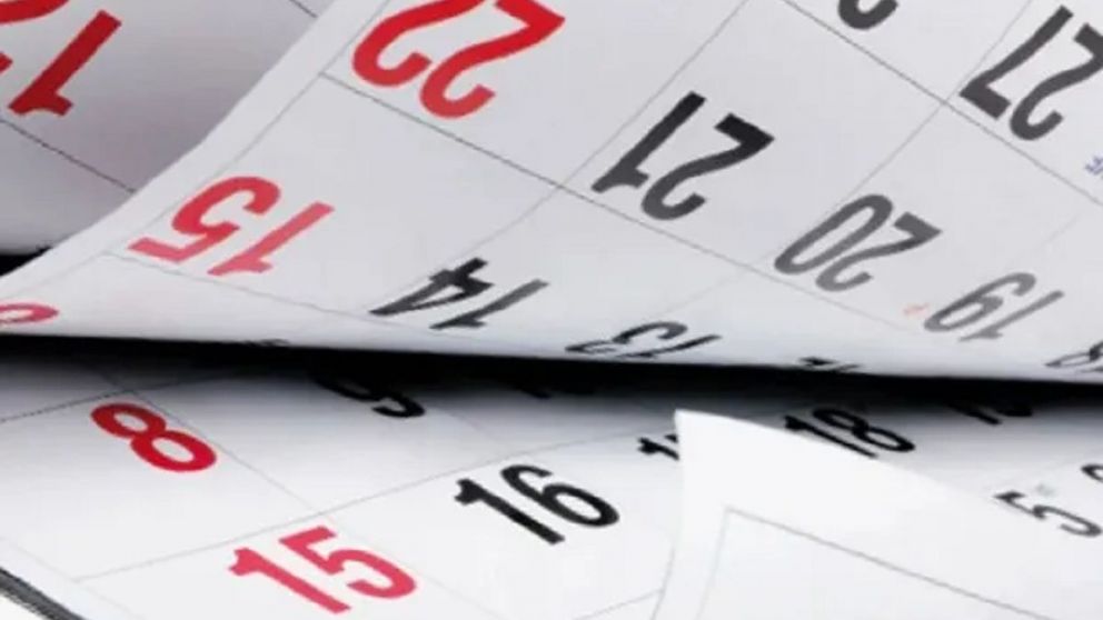 Calendario de feriados 2024