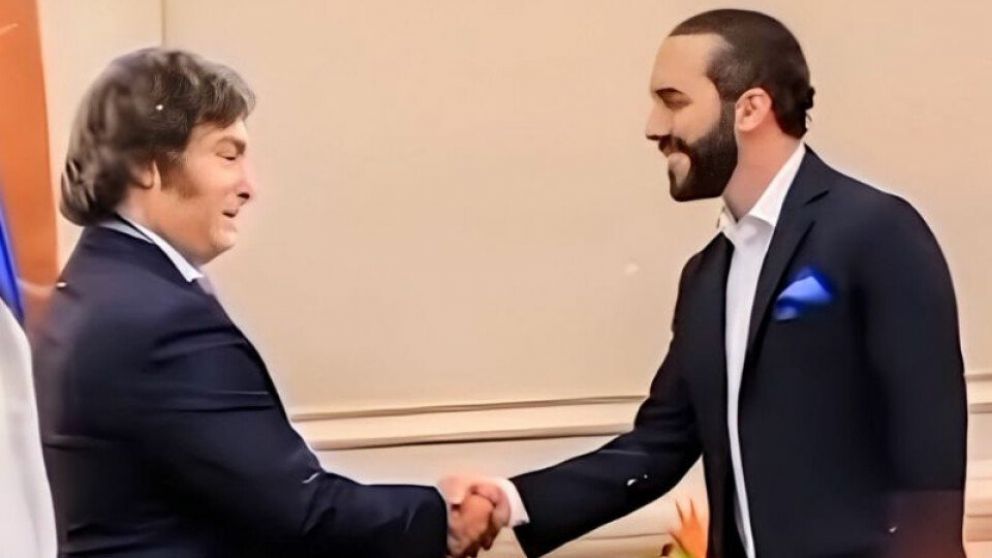 Milei invitó a Bukele a venir a la Argentina