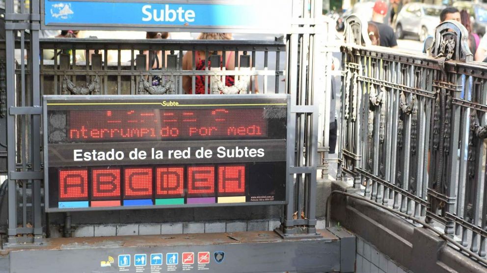 Paro de subte mañana: cómo funcionará el servicio