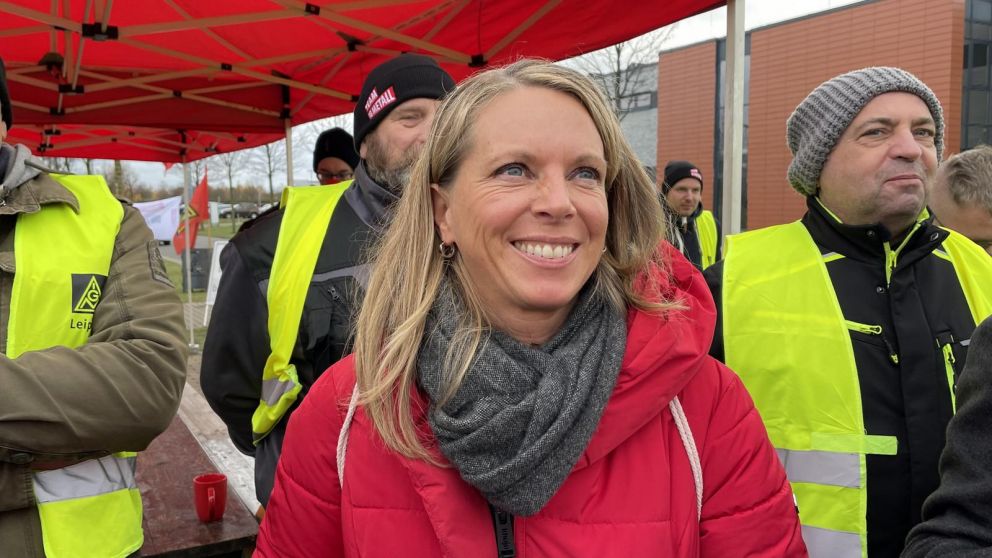 Nadine Boguslawski, responsable de negociación colectiva de IG METALL