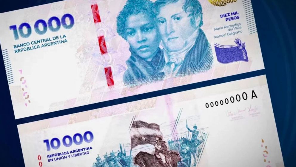 Llegaron los nuevos billetes a los cajeros