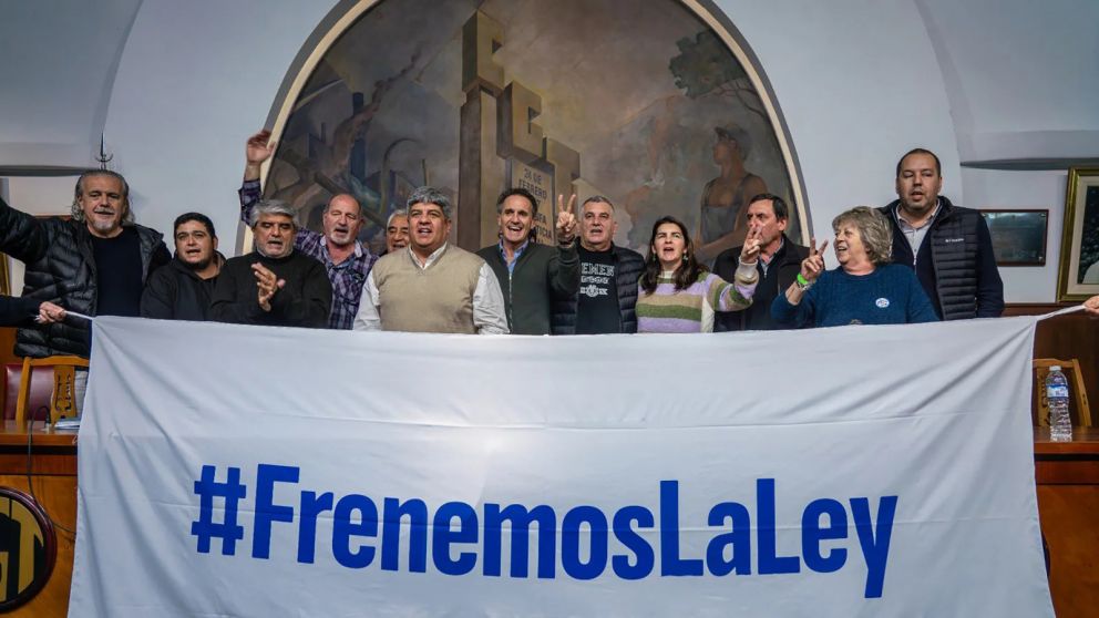 El PJ y su maquinaria política, movilizará al Congreso contra la Ley Bases.