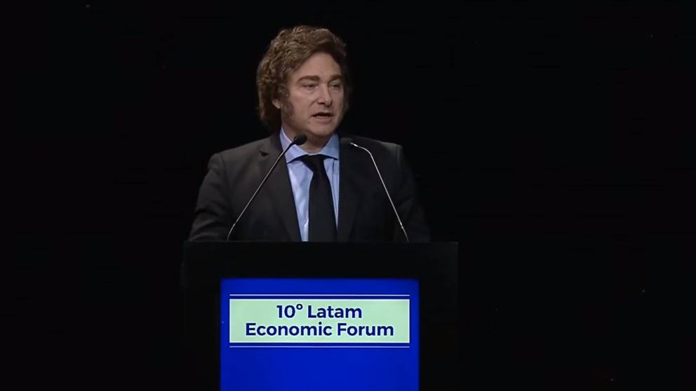 Milei cerró el 10º Latin Economic Forum