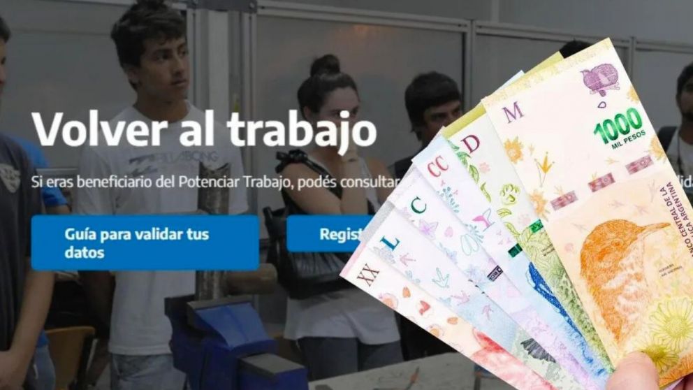 El plan Volver al Trabajo está dirigido a extitulares del Potenciar Trabajo que tengan entre 18 y 49 años.