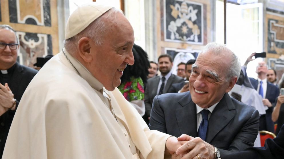 Scorsese se reunió con Francisco en Roma