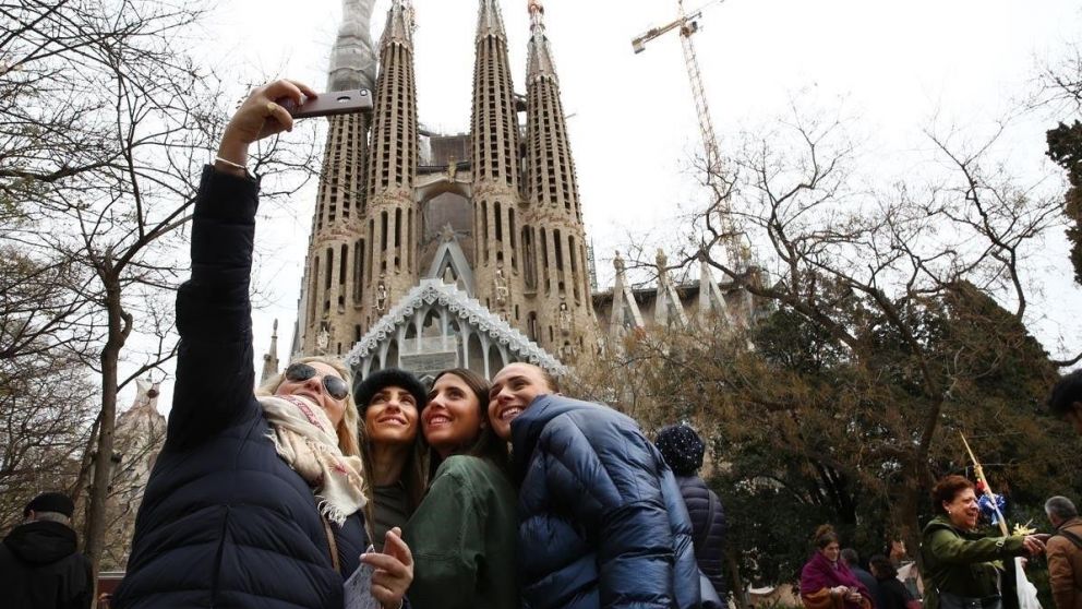 España recibió 24 millones de viajeros en el primer cuatrimestre